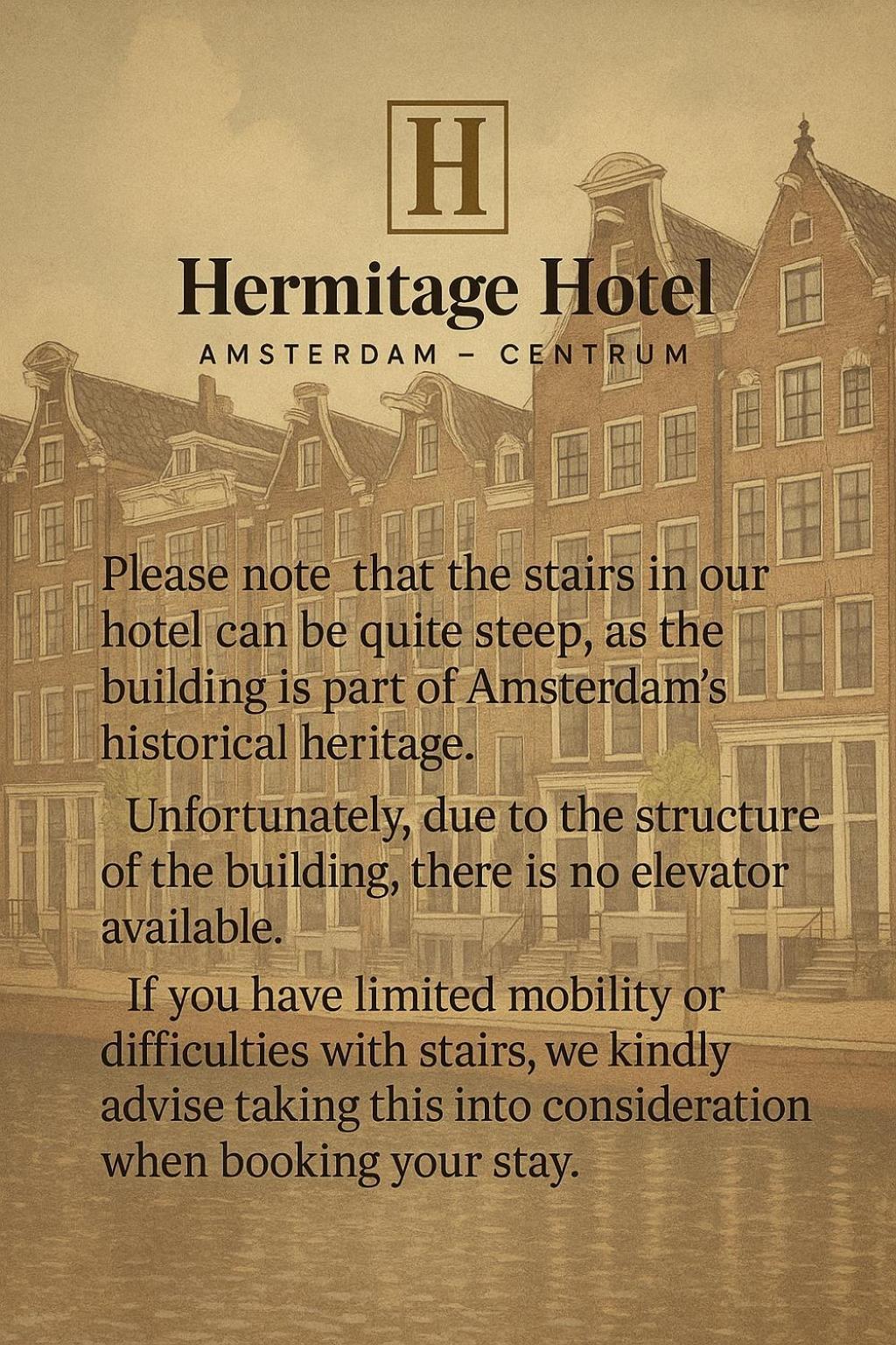 Hotel Hermitage Amsterdam Eksteriør billede